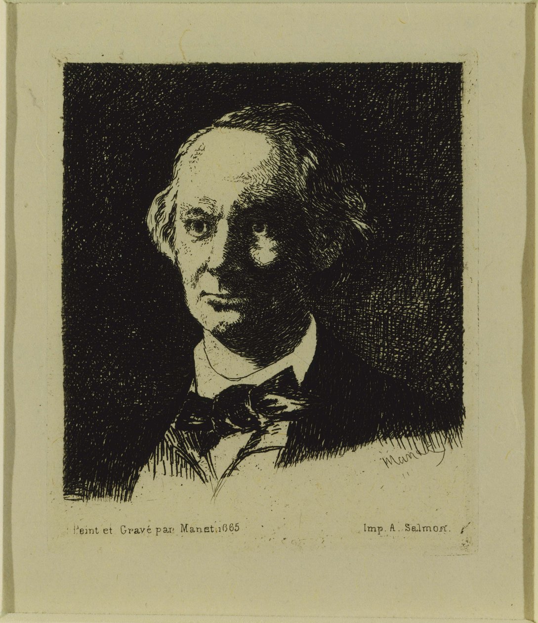 Baudelaire by Édouard Manet