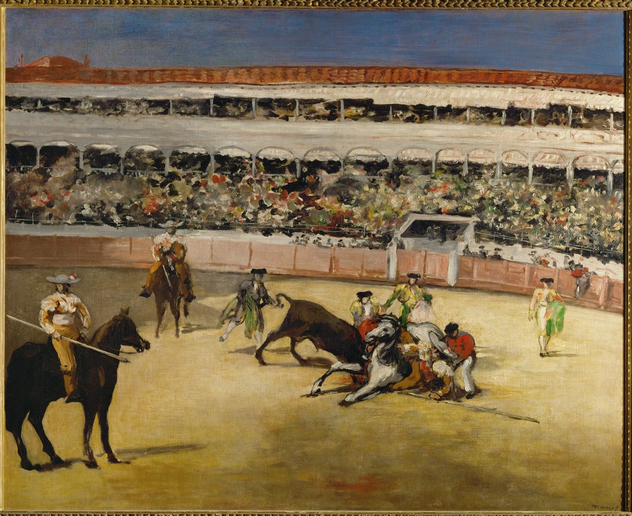 Bullfight by Edouard Manet