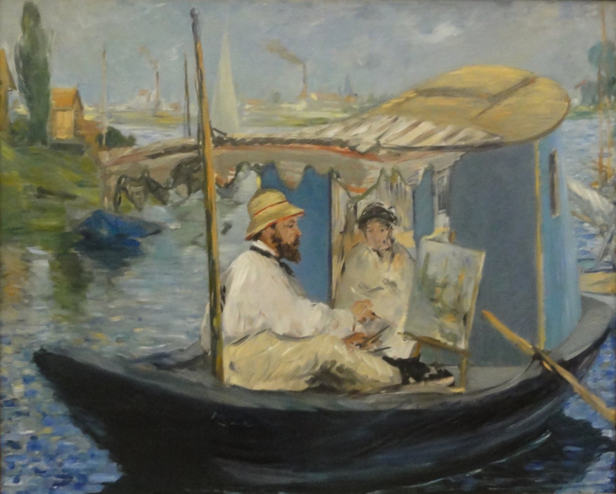 The Barge by Édouard Manet