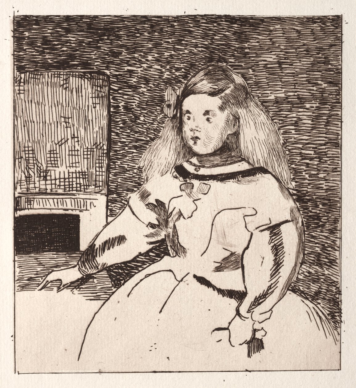 The Infanta Margaret by Édouard Manet
