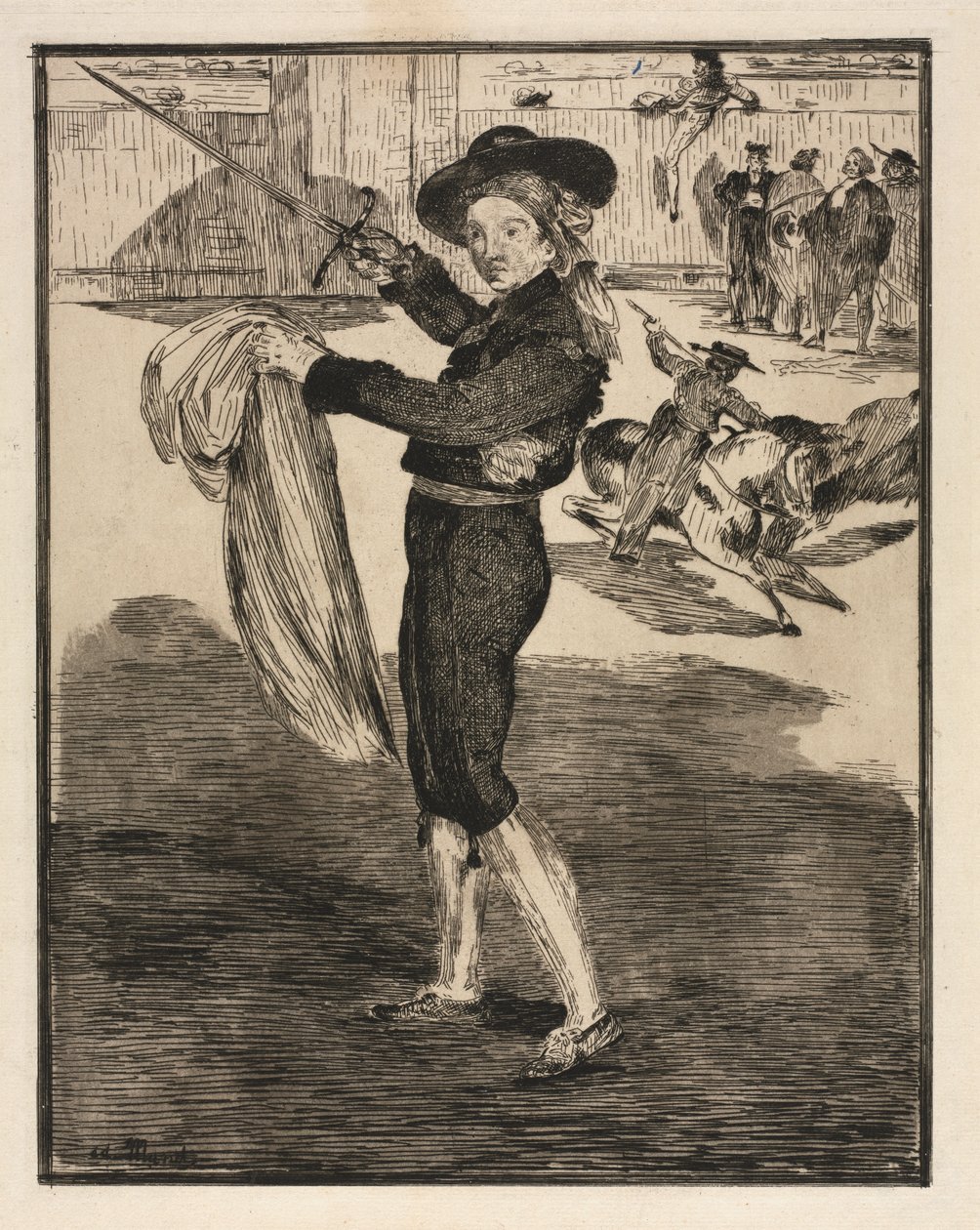 Victorine in the Costume of an Espada by Édouard Manet