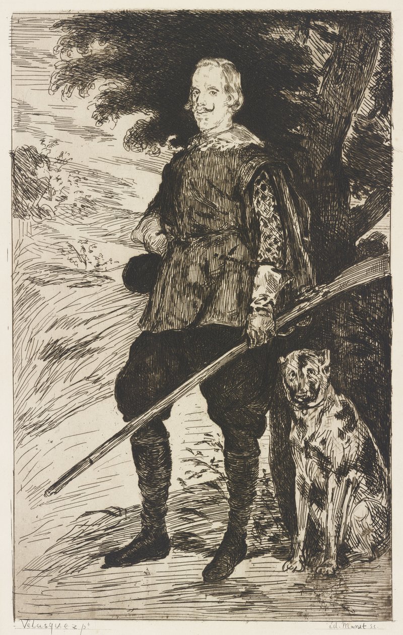 Philip IV by Édouard Manet