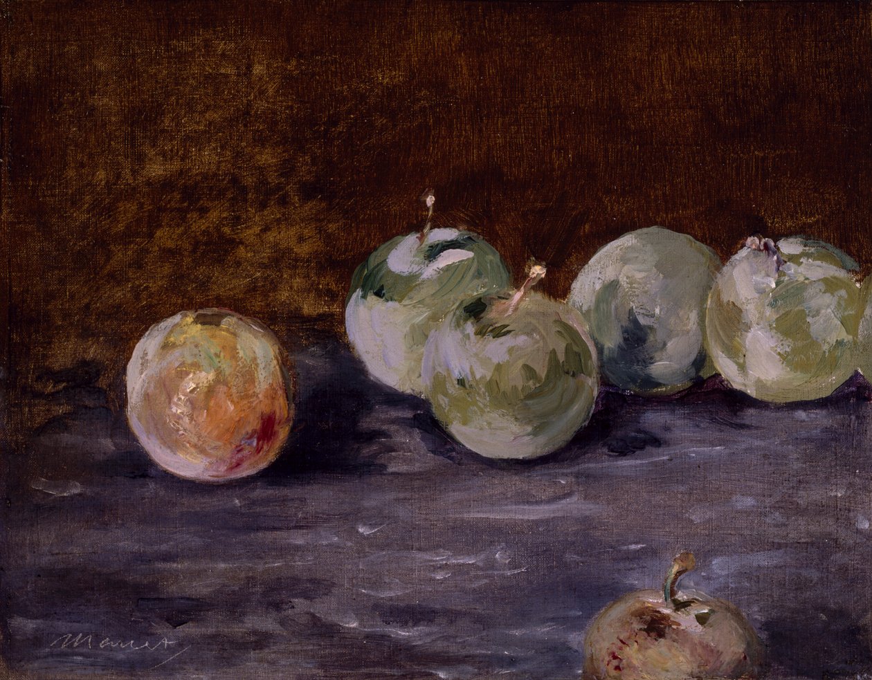 Plums by Édouard Manet