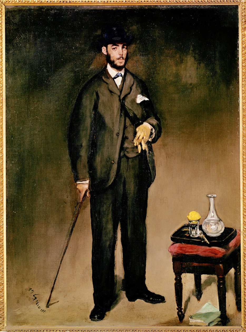 Portrait of Theodore Duret by Édouard Manet