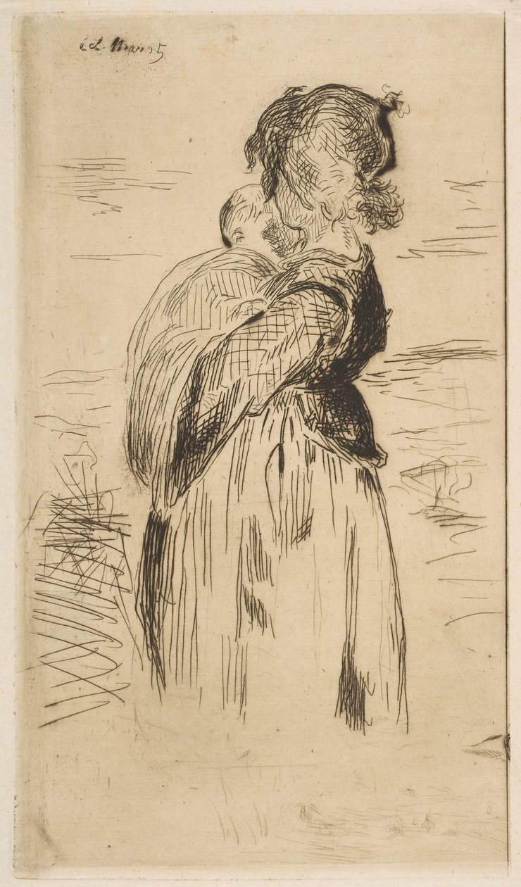The Little Girl by Édouard Manet