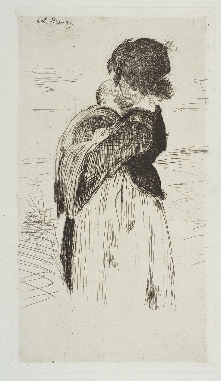 The Little Girl by Édouard Manet
