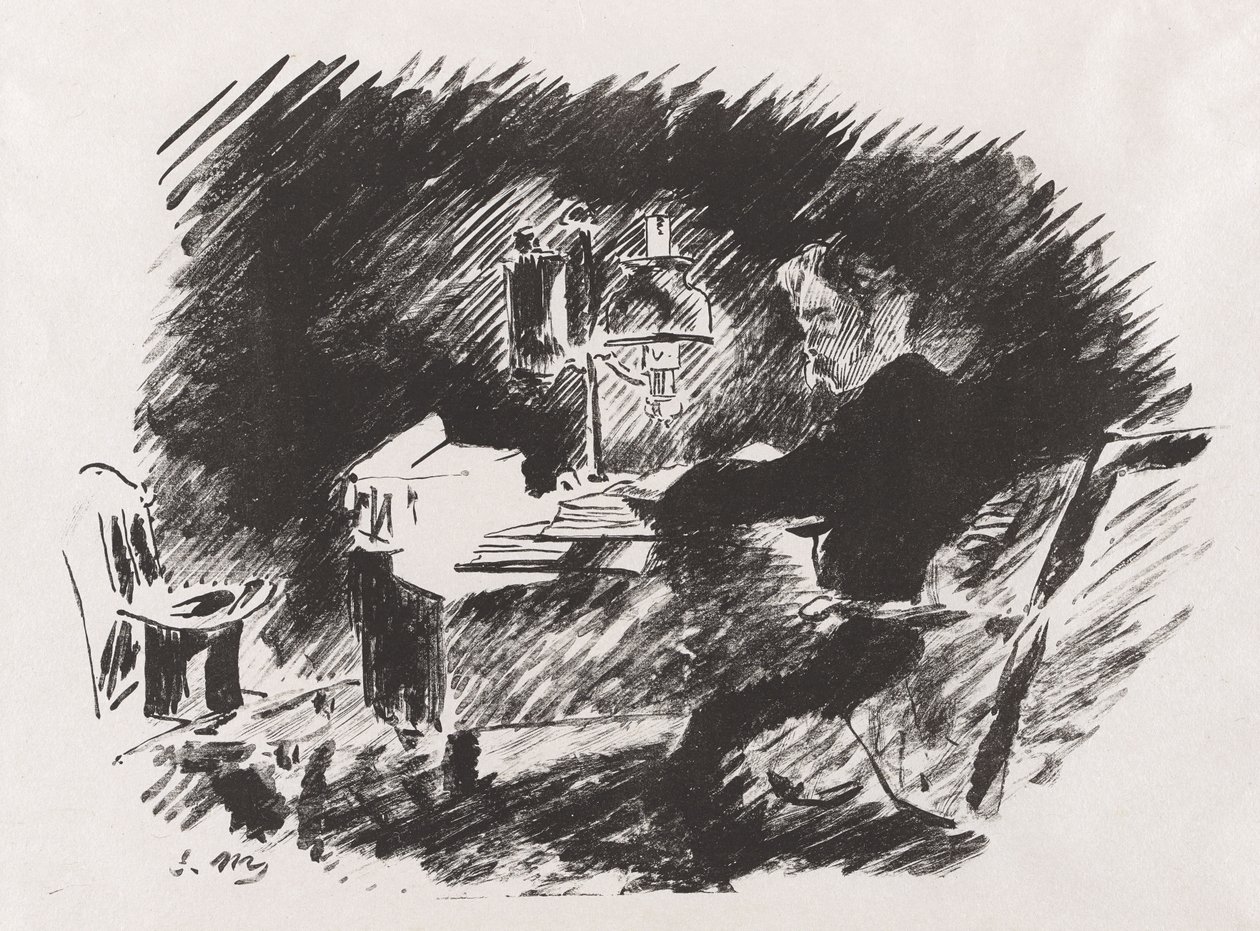 Under the Lamp, from Stéphane Mallarmé