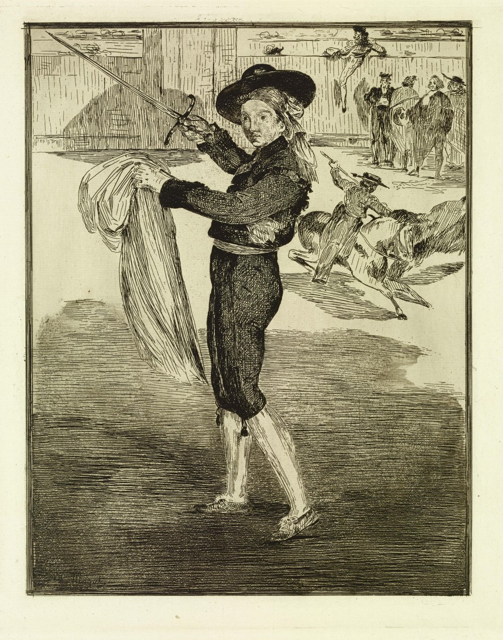 Victorine Meurent in Costume of an Espada by Édouard Manet