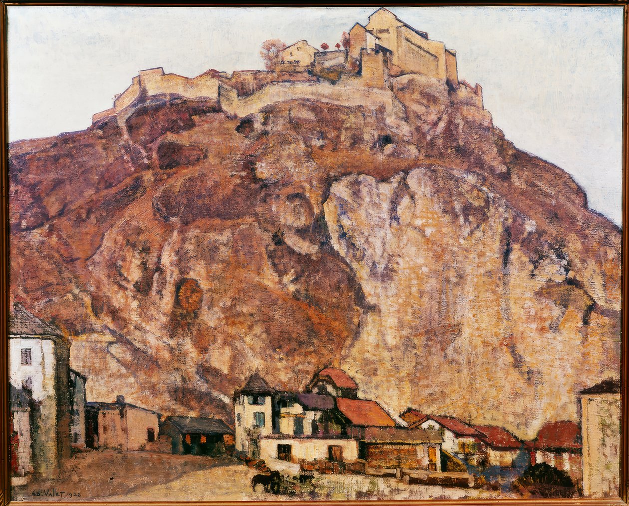 Spring in Sitten by Edouard Vallet