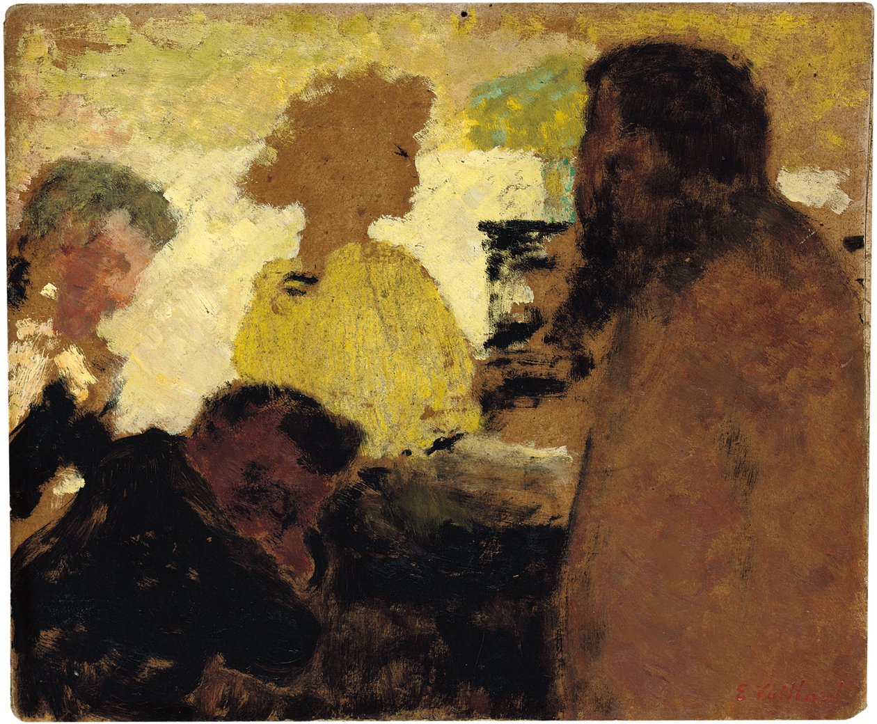 At the Piano by Edouard Vuillard