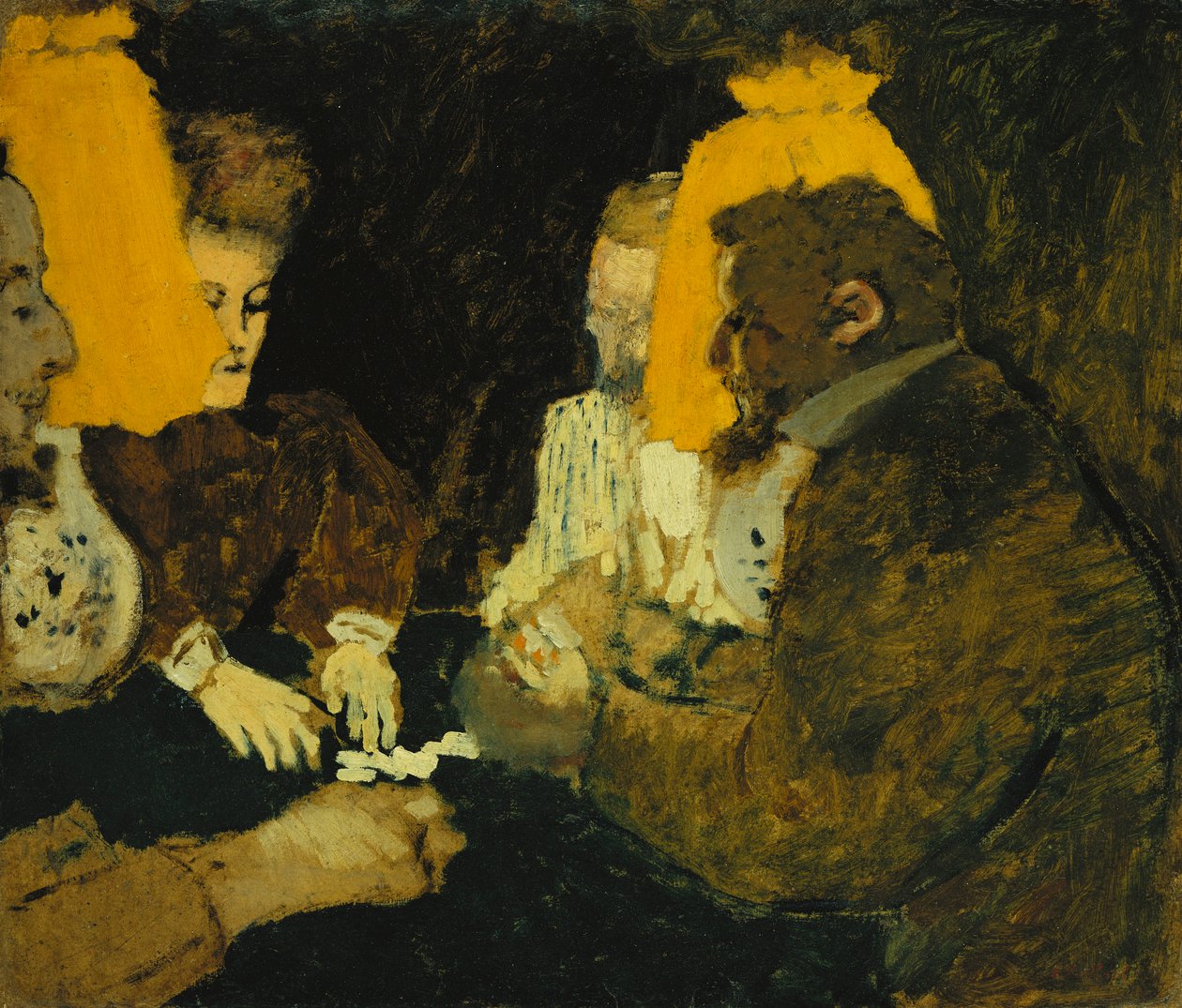 Game of Cards by Edouard Vuillard