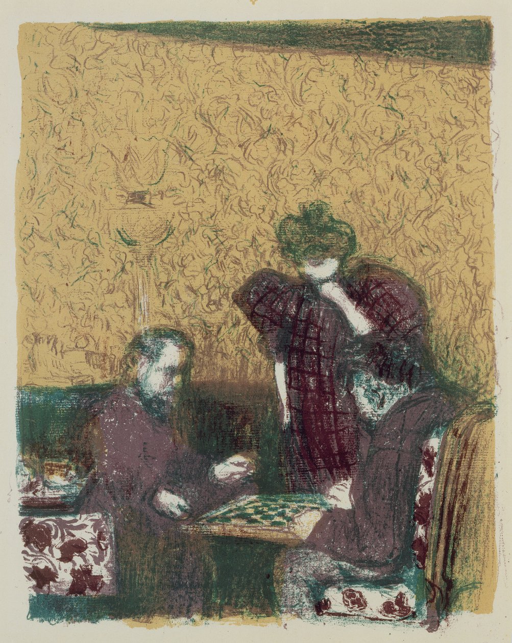 La partie de dames, from 