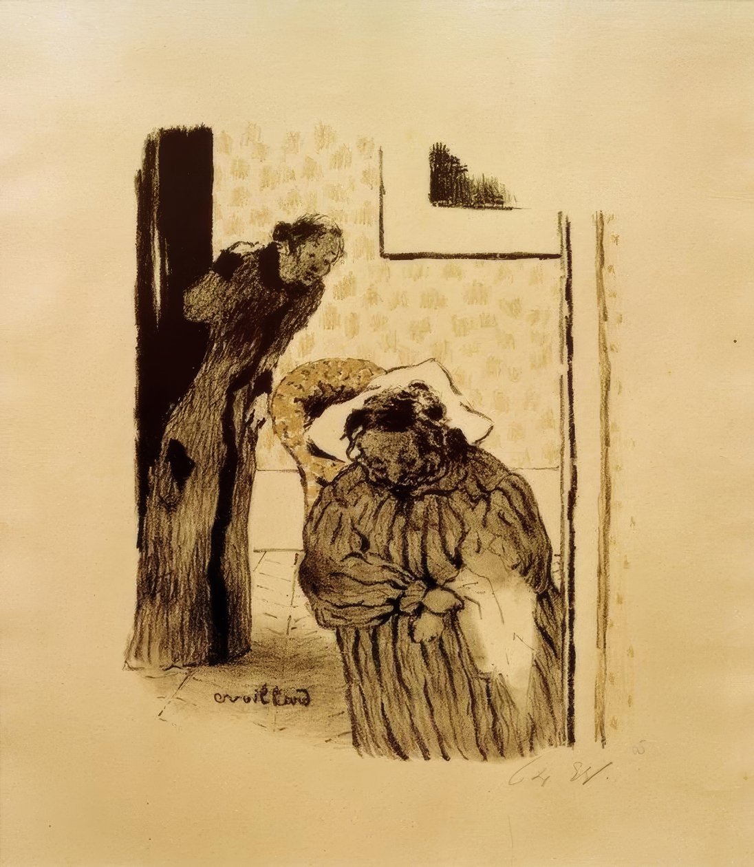 The Siesta or the Convalescence by Edouard Vuillard