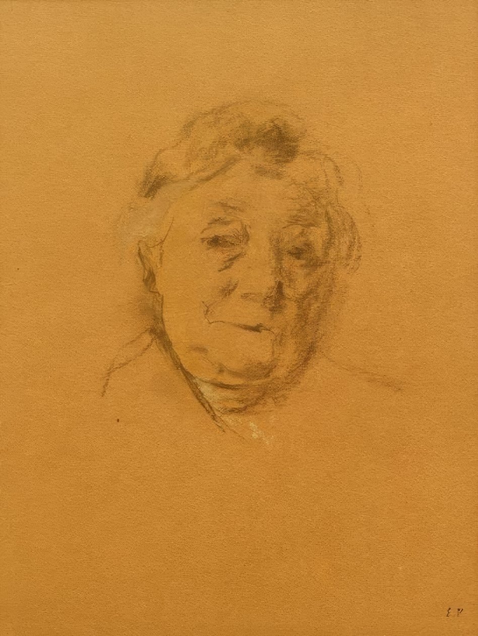 Portrait of Madame Bénard, Front View by Edouard Vuillard