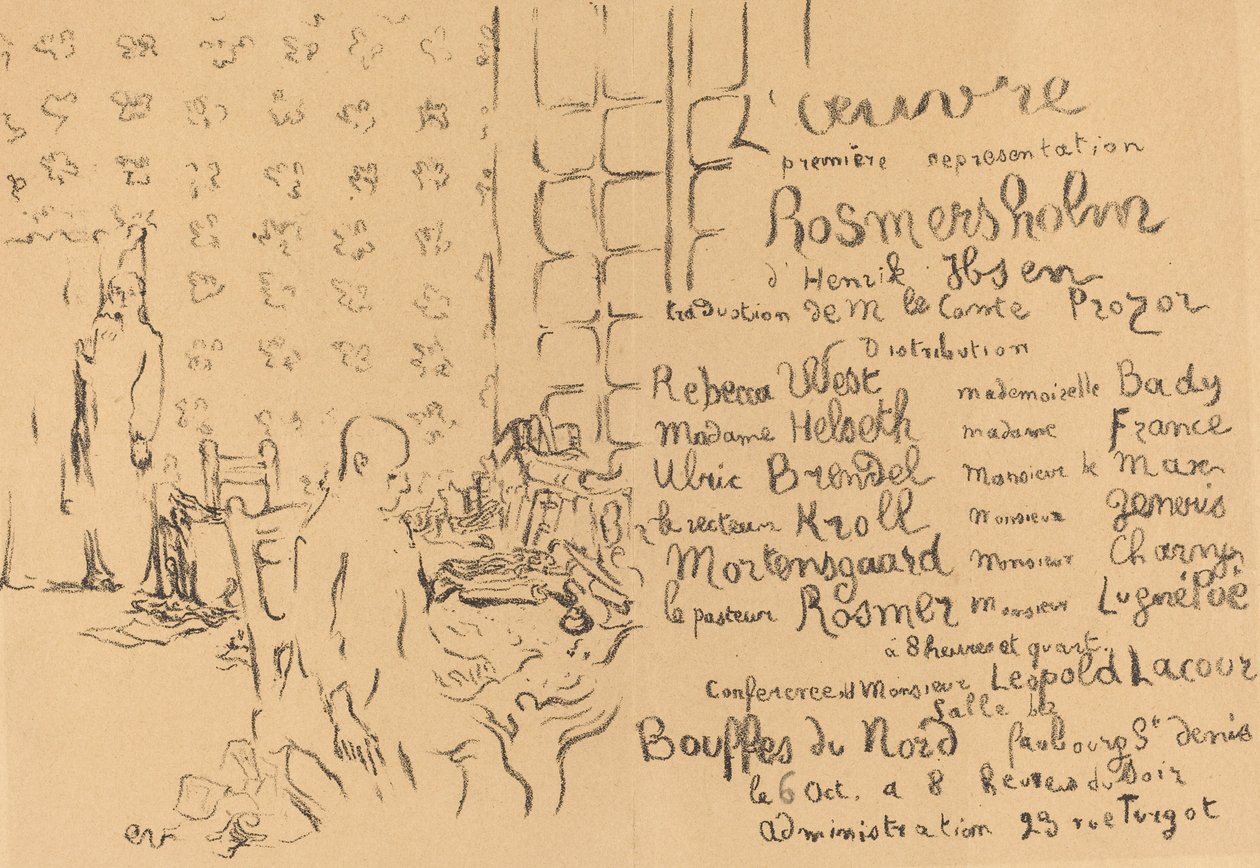 Rosmersholm by Edouard Vuillard