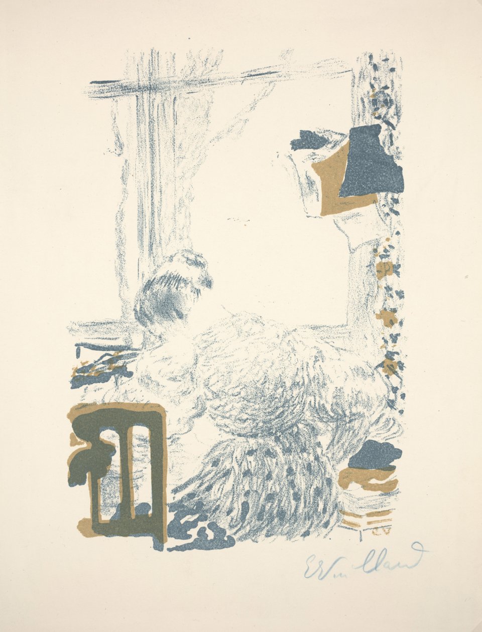 The Dressmaker by Edouard Vuillard