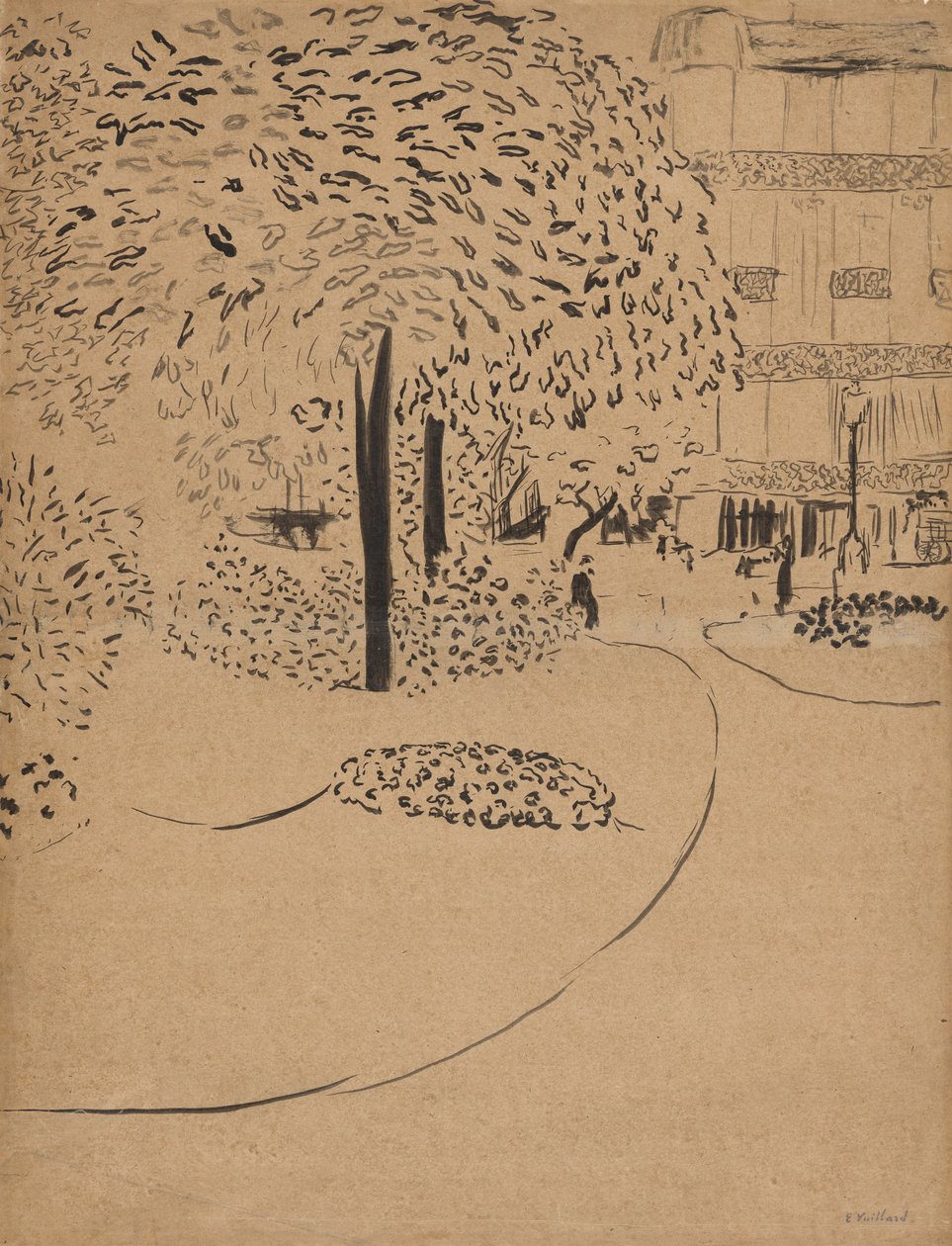 The Square, 1910 by Edouard Vuillard