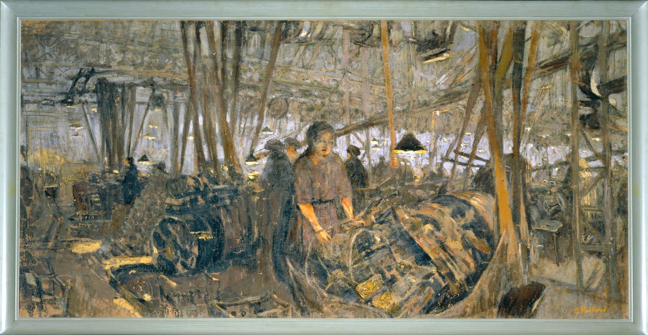 Armament Factory in Lyon: The Towers by Edouard Vuillard