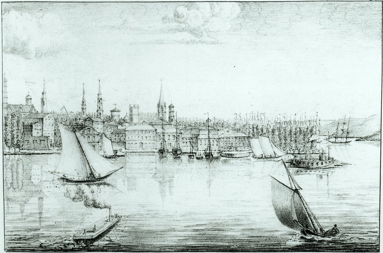 New York from the West, from 