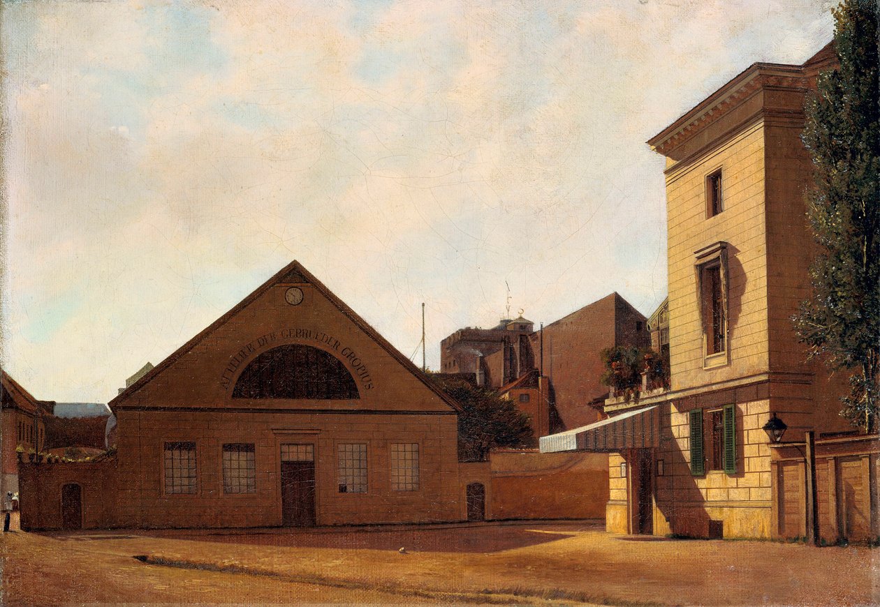 The Studio of the Brothers Gropius by Eduard Gaertner