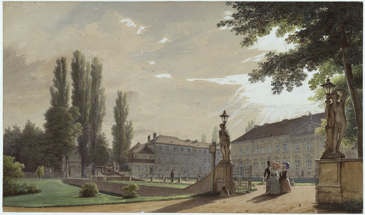 Bellevue Palace by Eduard Gaertner