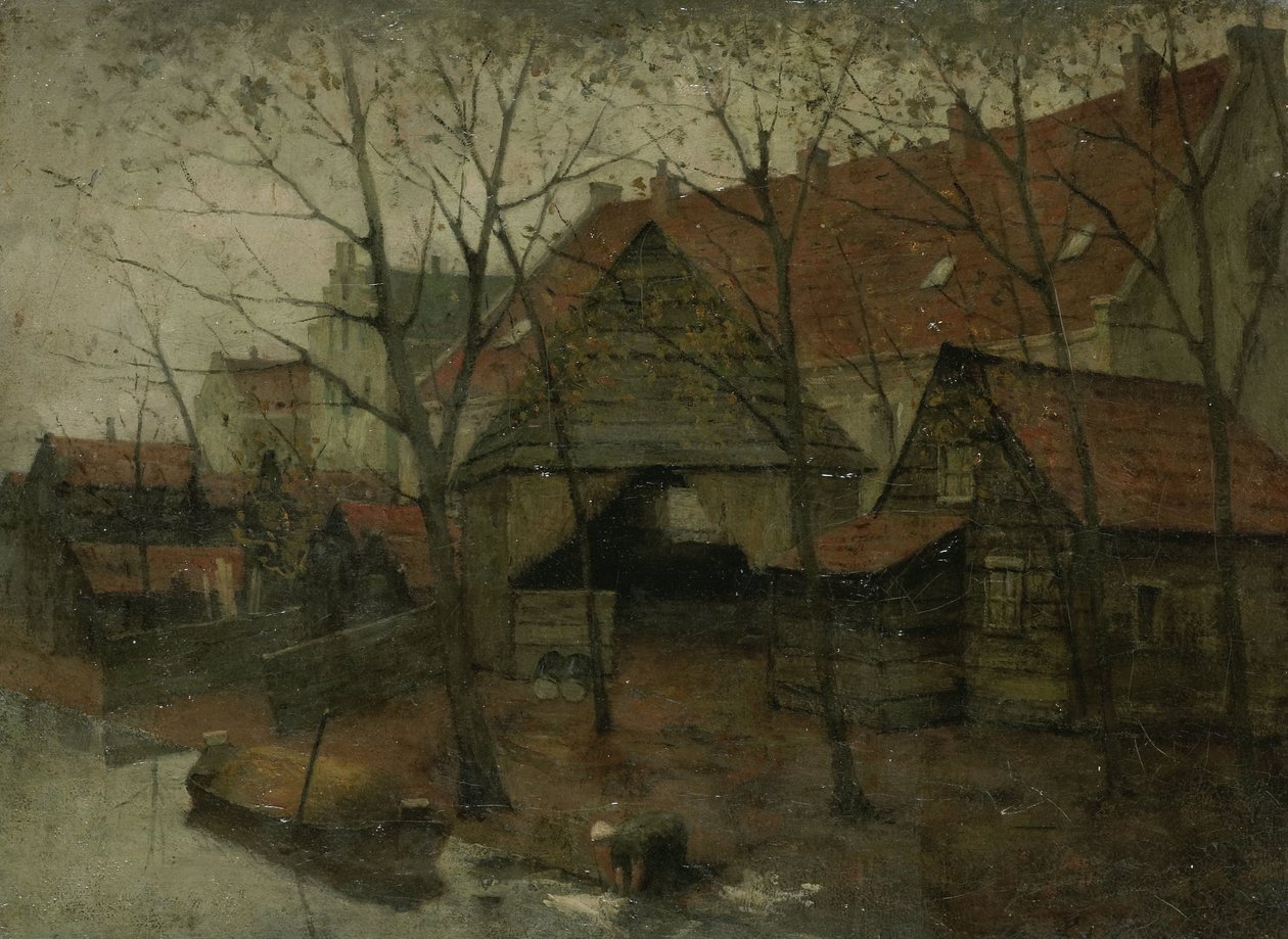 The Vinkenbuurt near Amsterdam by Eduard Karsen