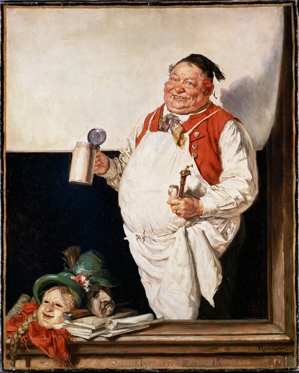 The Innkeeper by Eduard von Grutzner
