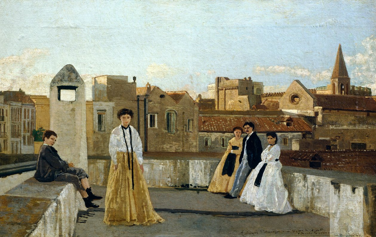 The terrace by Eduardo Dalbono