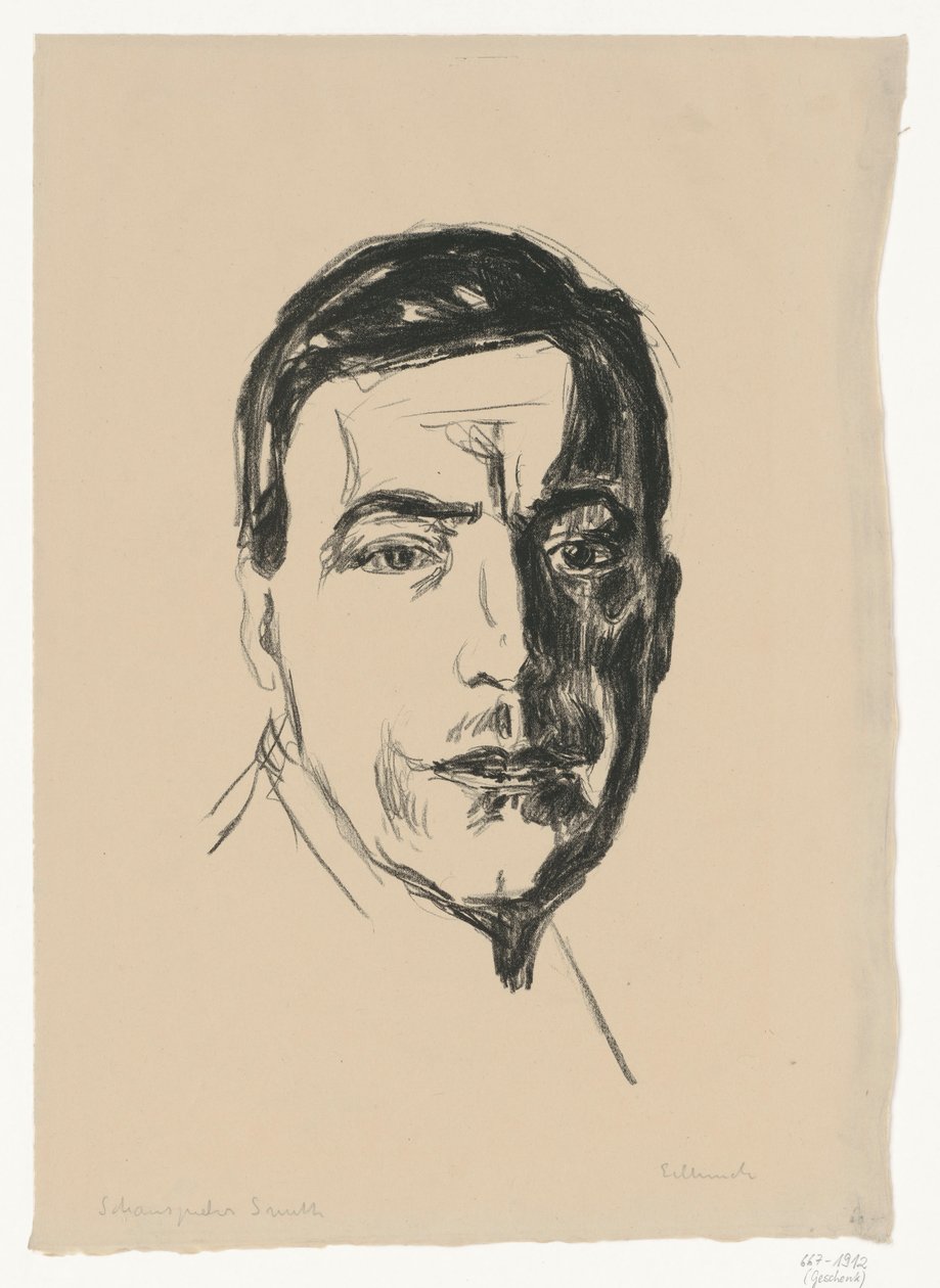 Albrecht Schmidt (Smith) by Edvard Munch