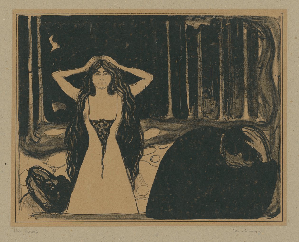 Ashes II (After the Fall) by Edvard Munch