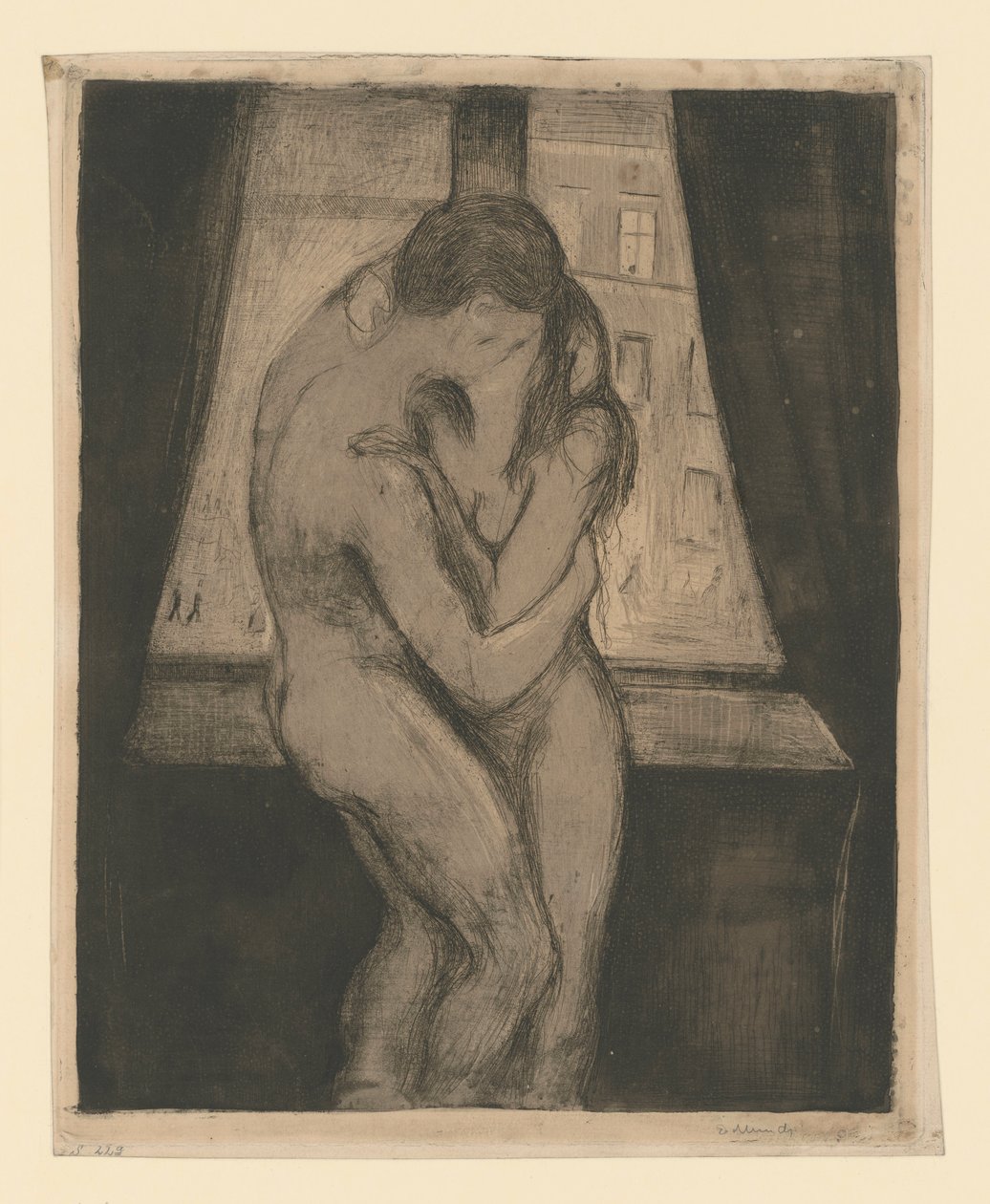 The Kiss by Edvard Munch