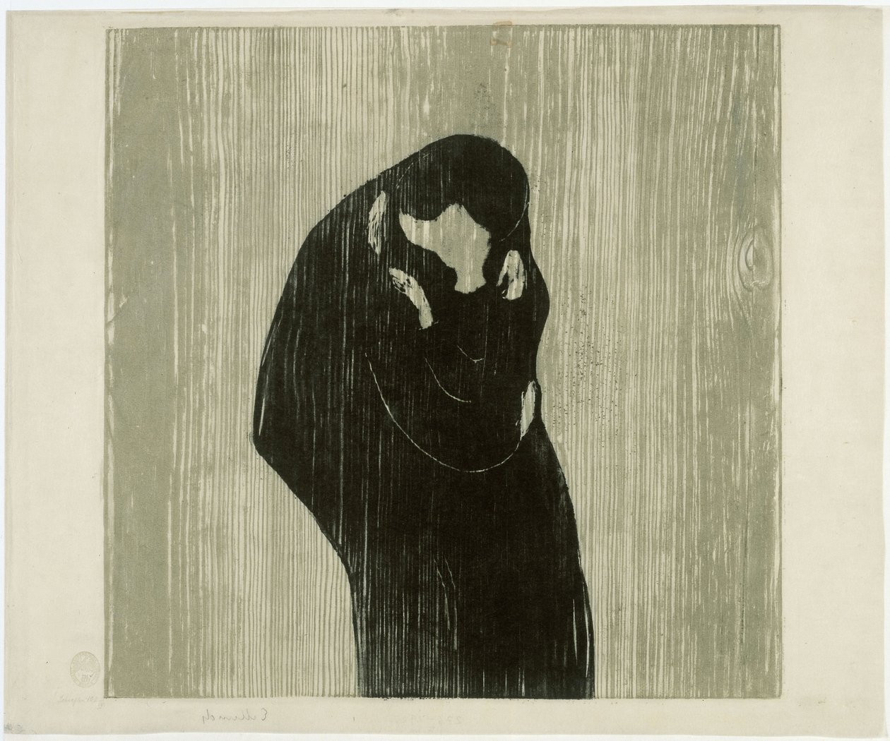 The Kiss IV by Edvard Munch