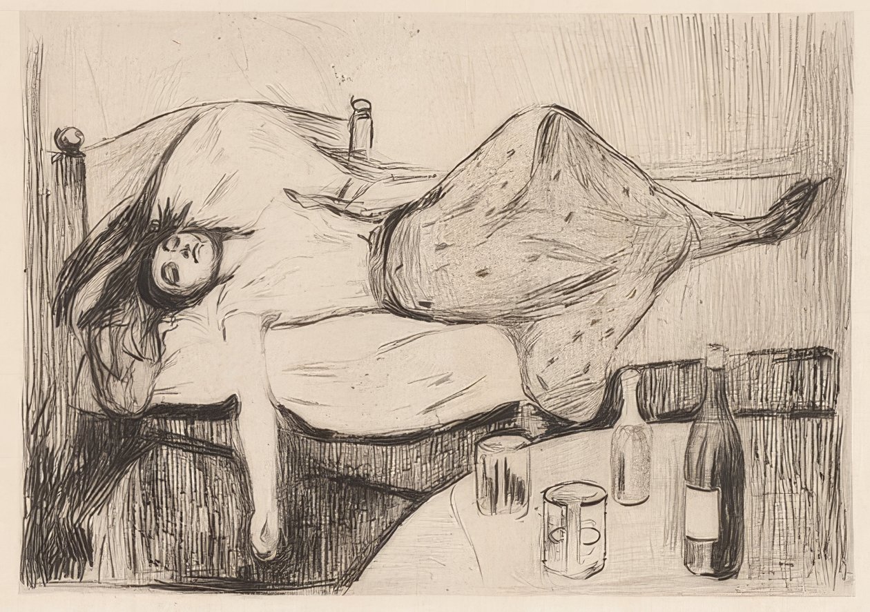 The Day After by Edvard Munch