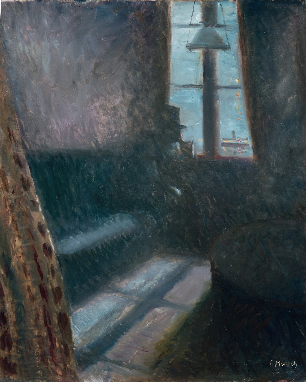 Night, Saint Cloud by Edvard Munch