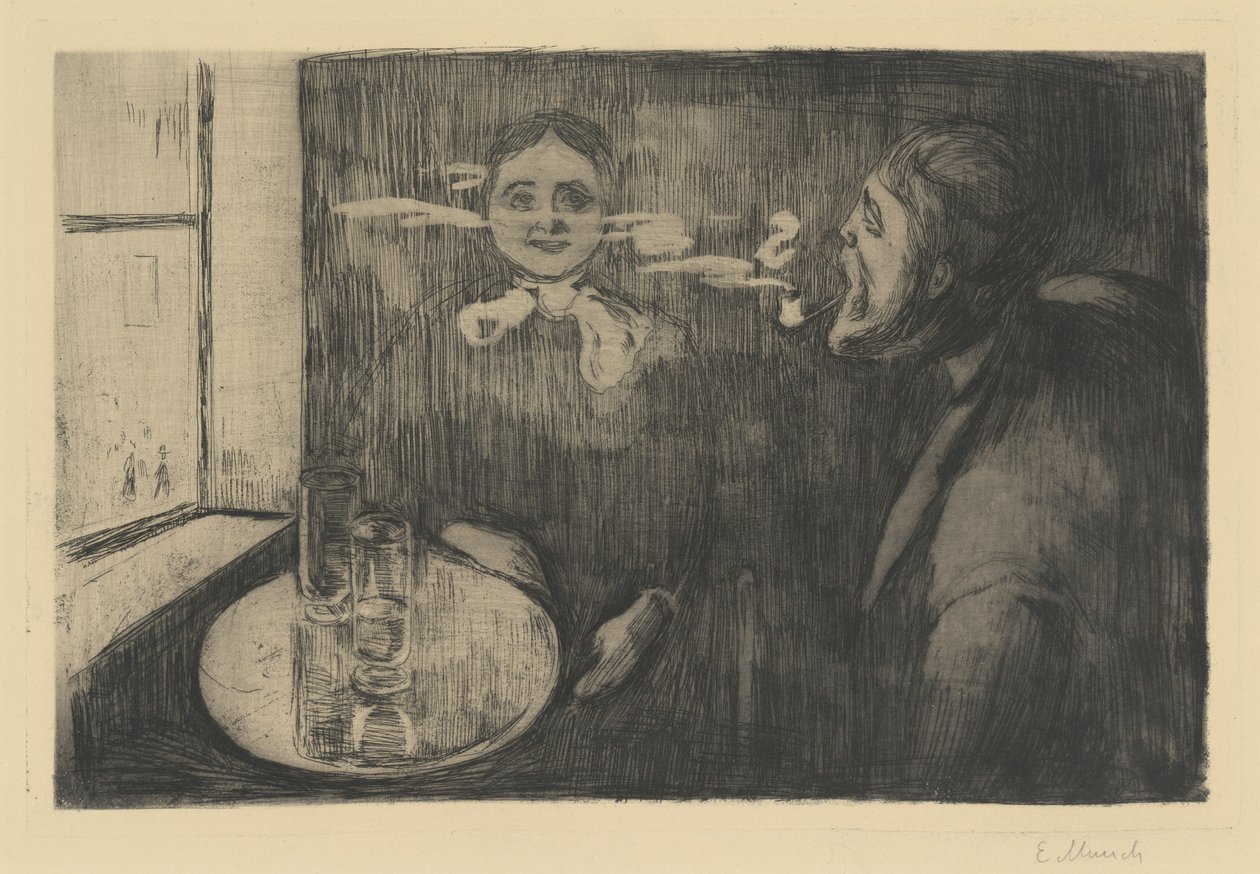 Tête-à-Tête by Edvard Munch