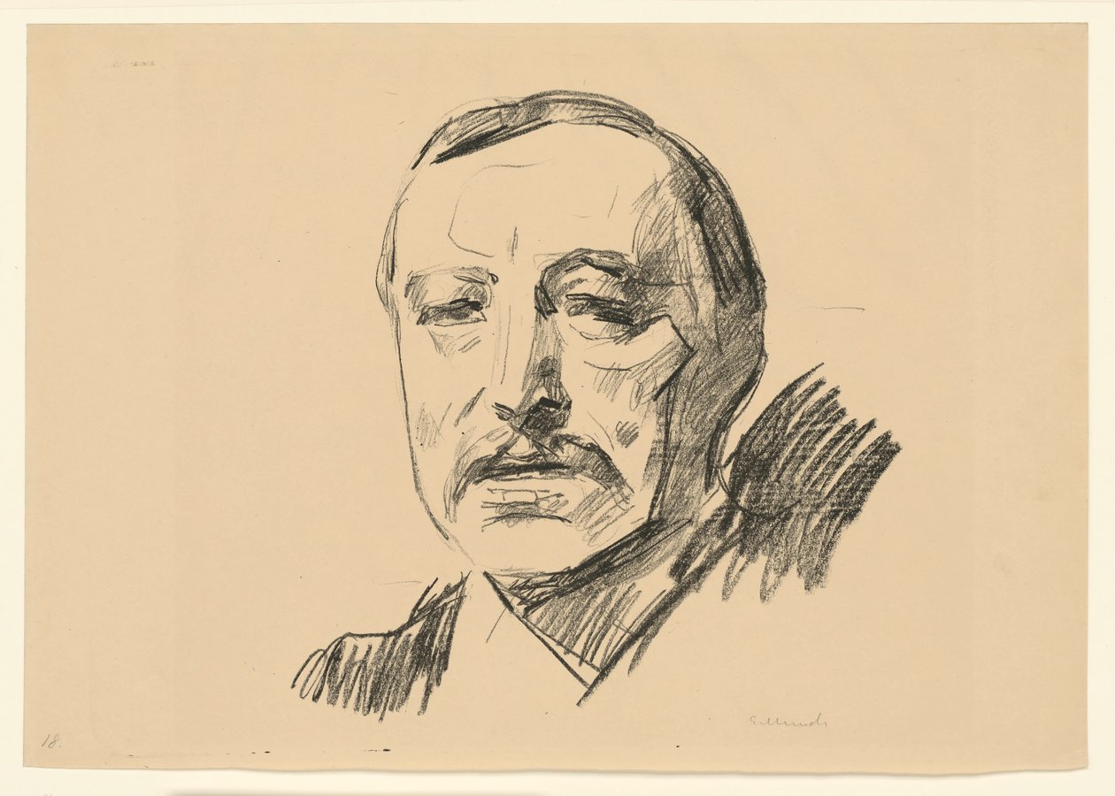 Torvald Stang II by Edvard Munch