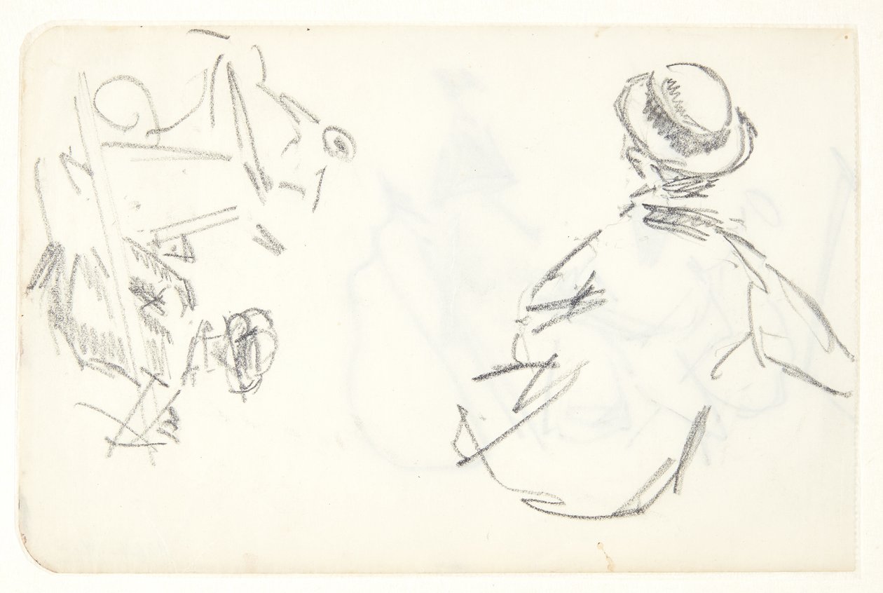 Figure Studies for the Langelinie Picture by Edvard Weie