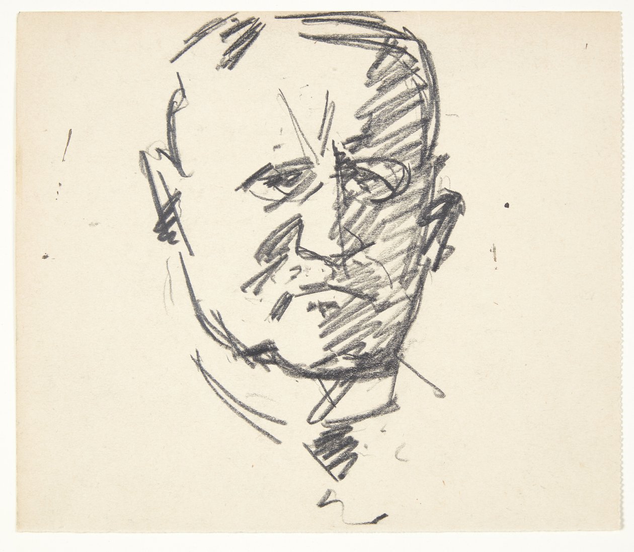 Study for a Portrait of Professor, Dr. Med. Carl Lorentzen (1860-1932) by Edvard Weie