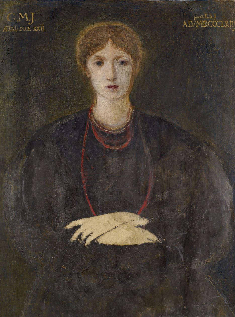 Portrait of Georgiana Burne-Jones by Edward Burne-Jones