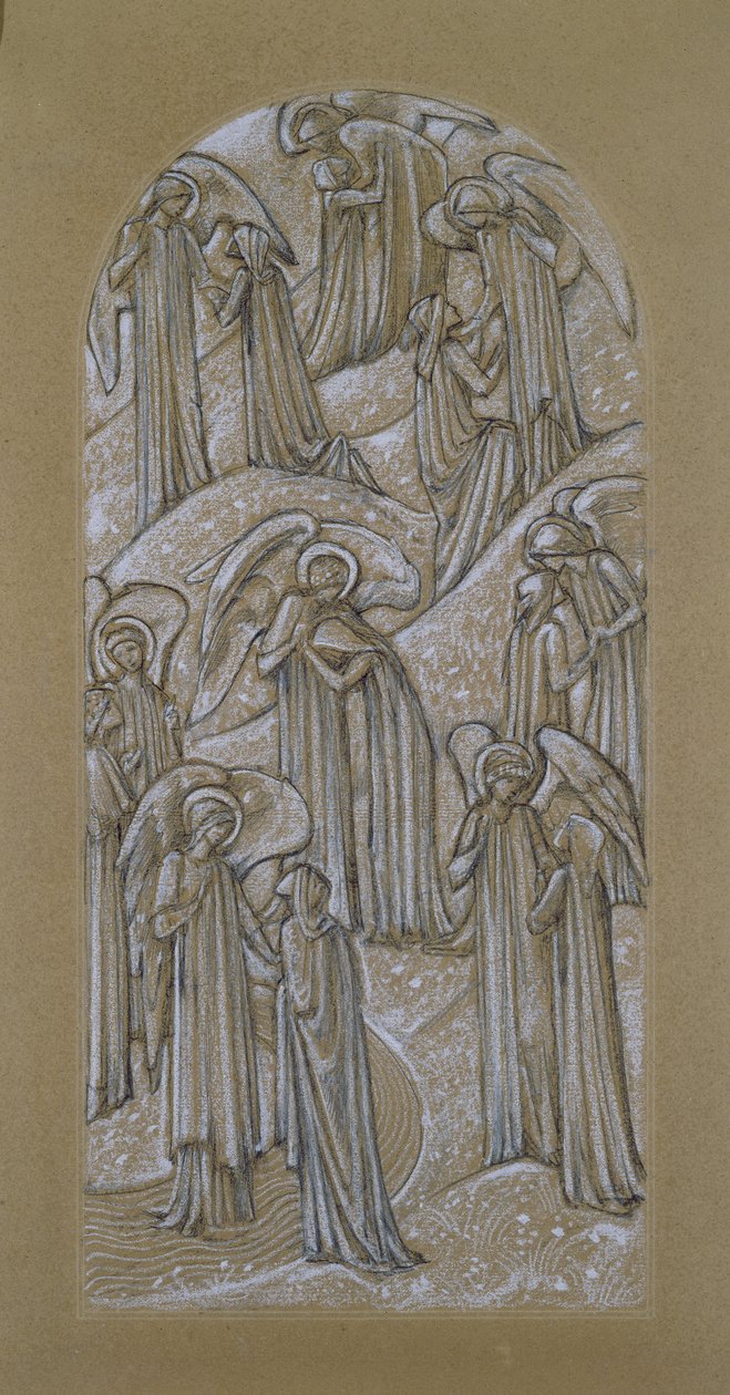 Study for a Stained Glass Window by Edward Burne Jones
