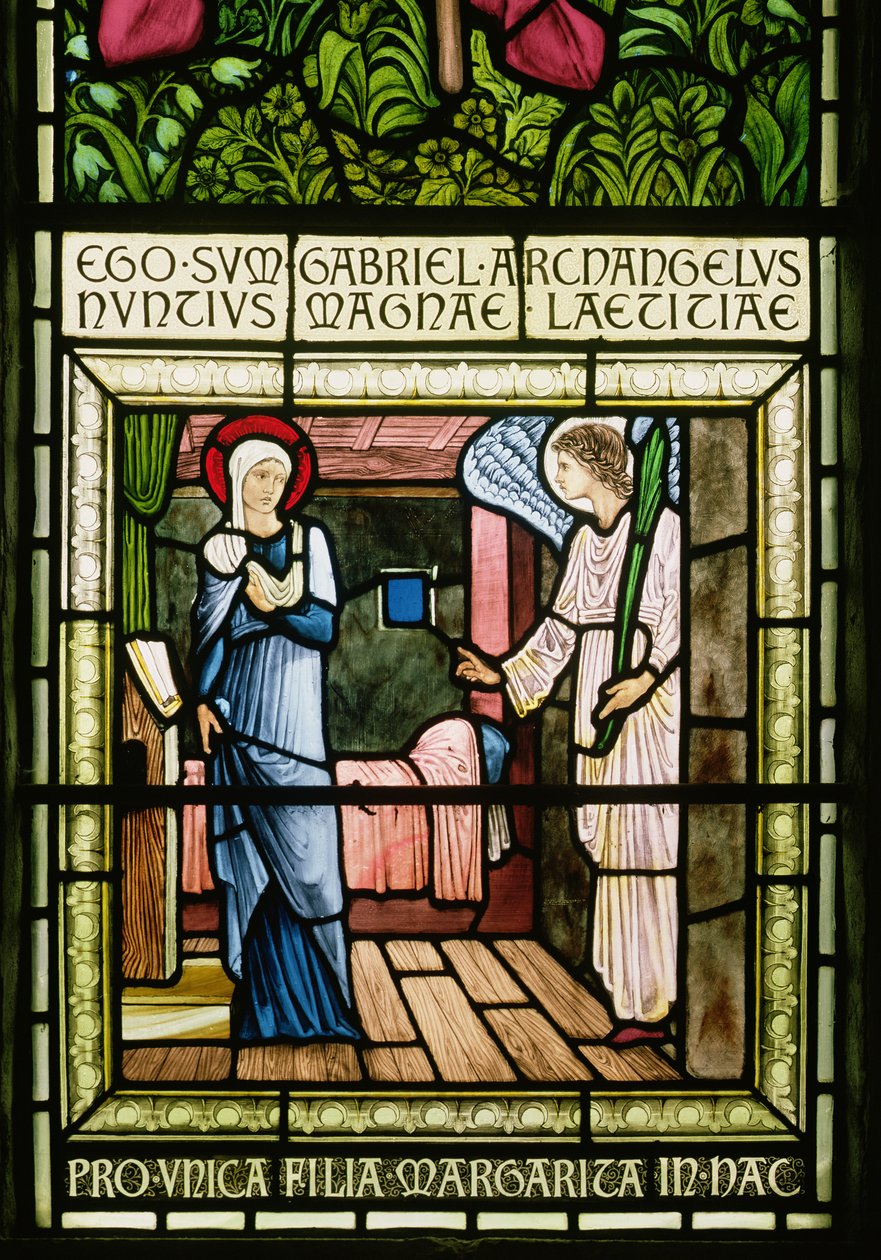 The Annunciation by Edward Burne Jones