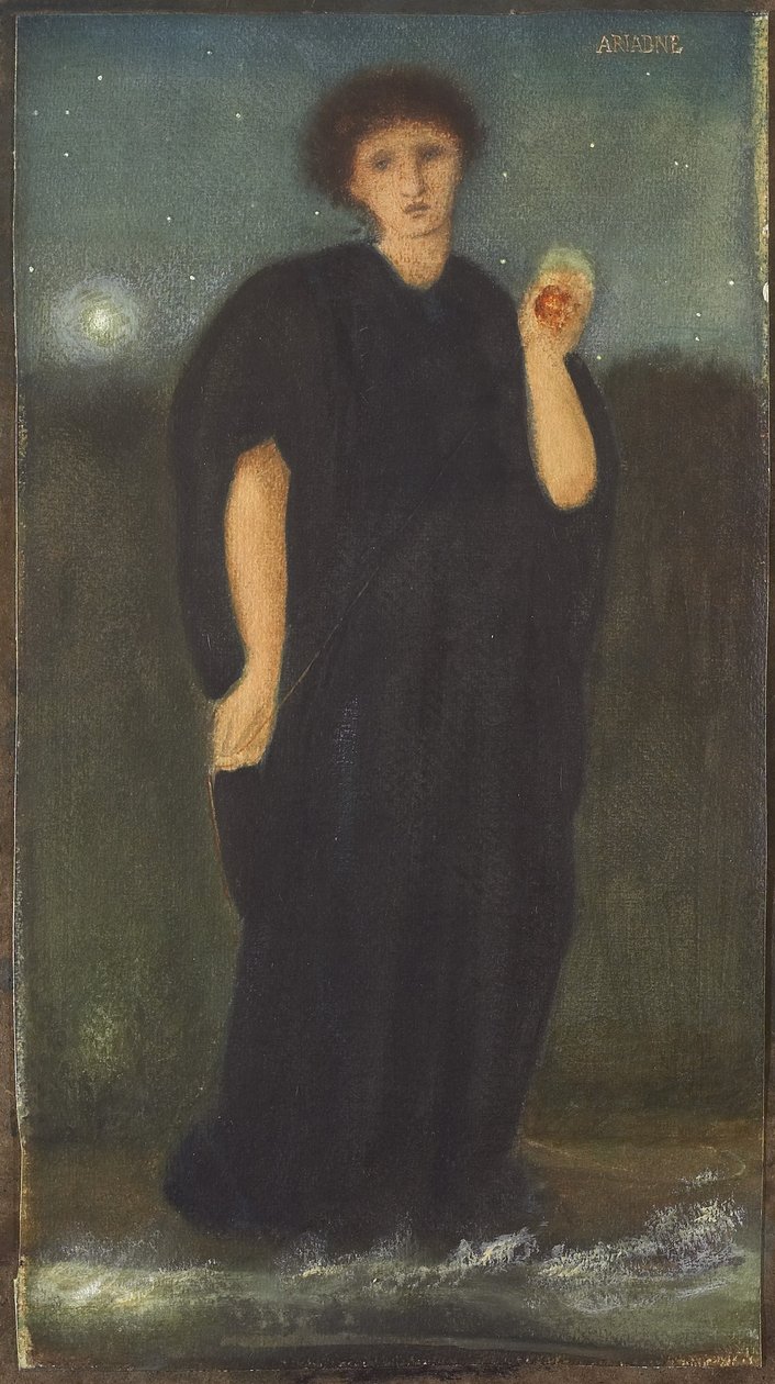 Ariadne, c.1867 by Edward Burne Jones