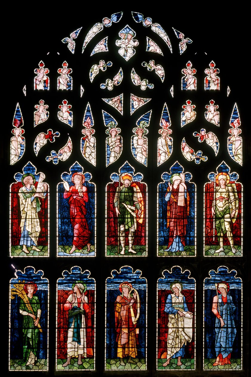 South Transept by Edward Burne Jones