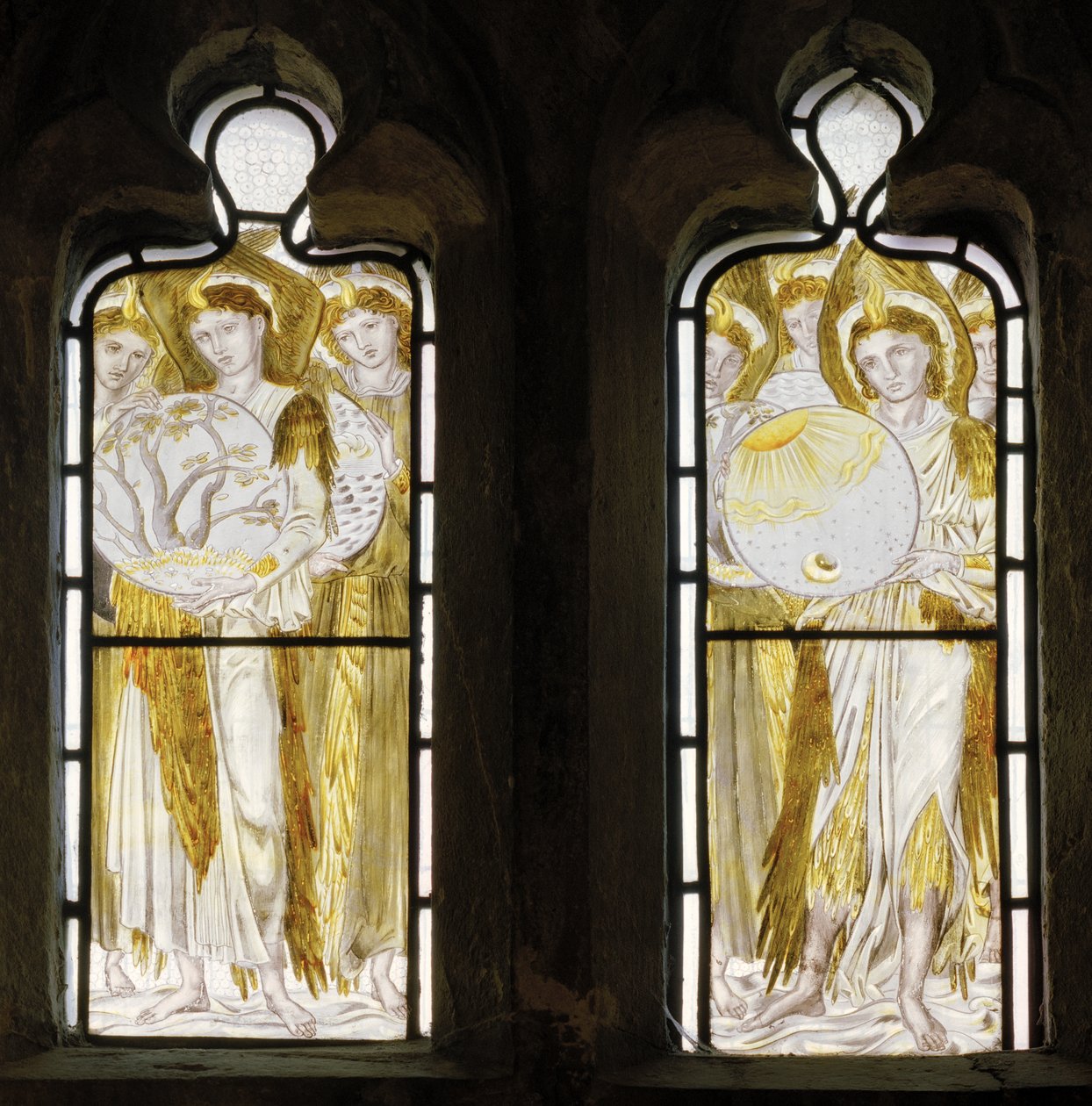 The Days Of Creation (detail) by Edward Burne-Jones