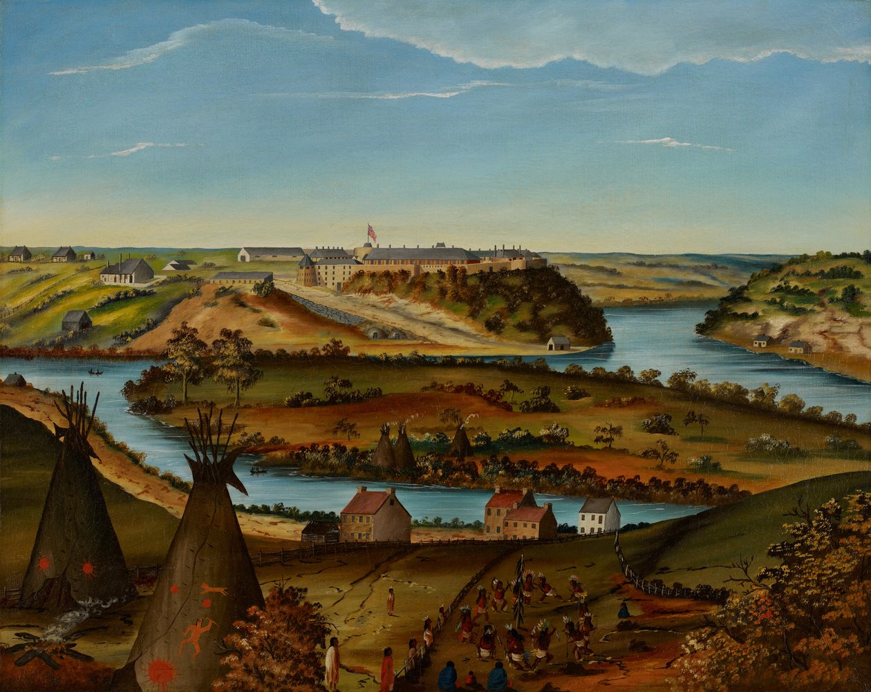 View of Fort Snelling by Edward K. Thomas