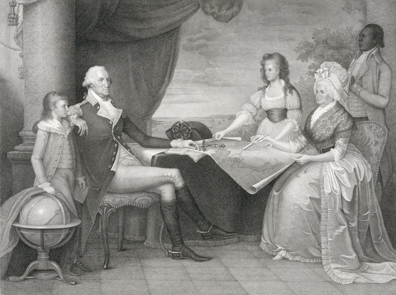 The Washington Family by Edward Savage
