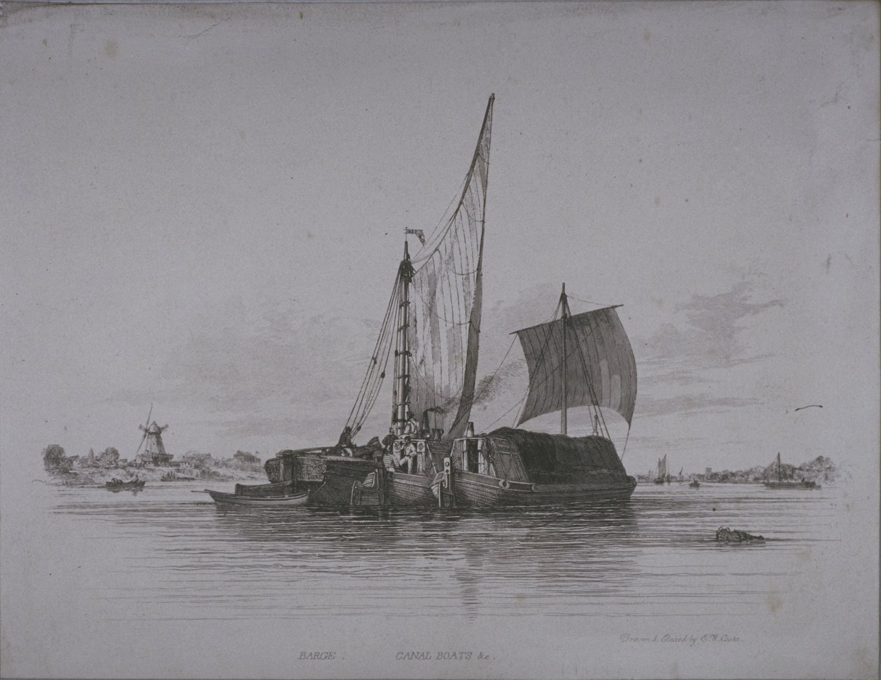 Views of the River Thames, 1829 by Edward William Cooke