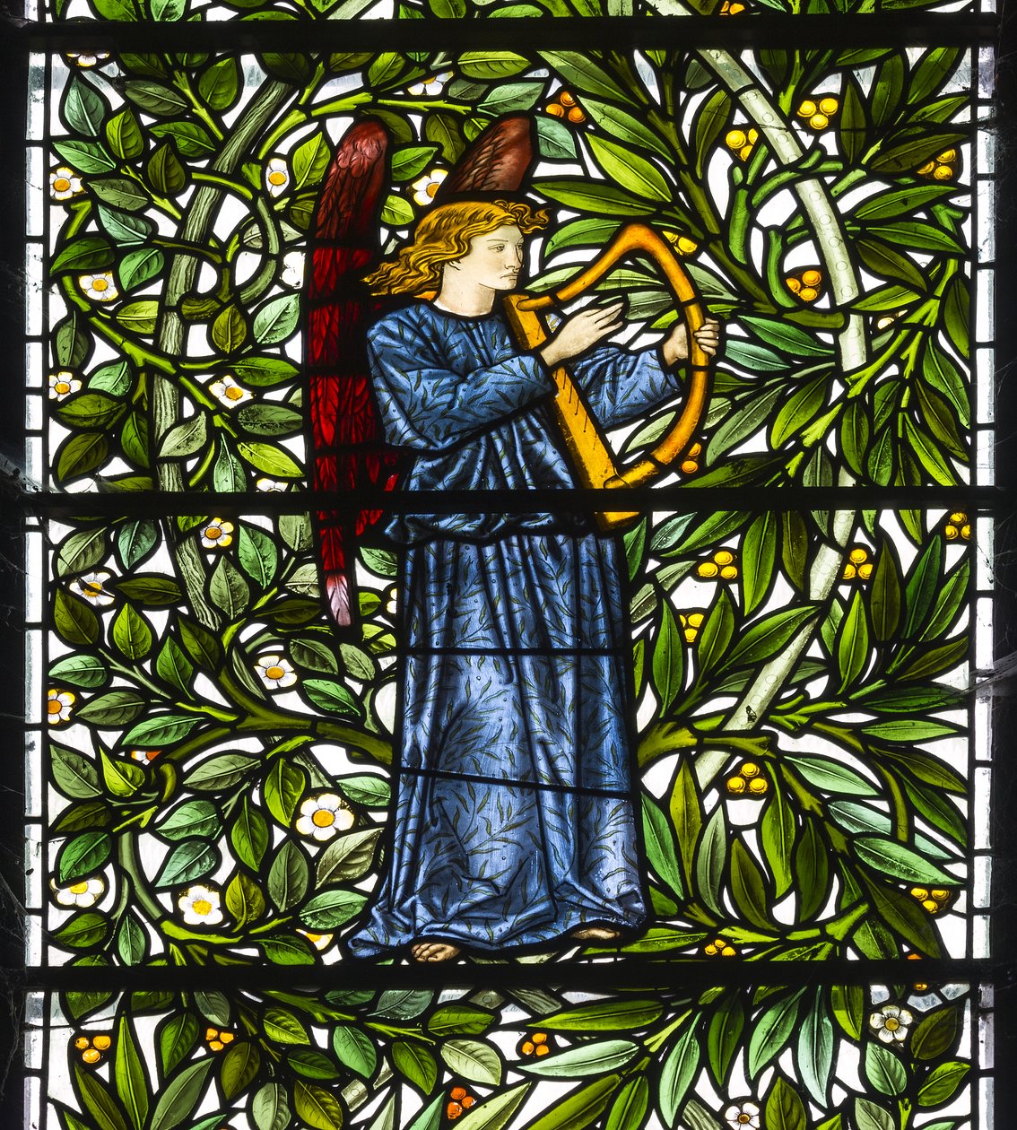 Angel Musician by Edward and Morris Burne Jones