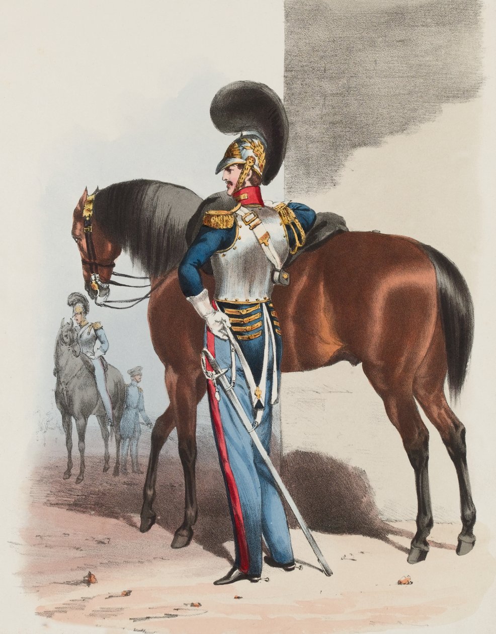 Royal Horse Guards, Officer by Edward (after) Hull