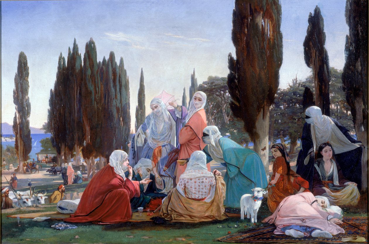 Souvenir of Scutari, 1857 by Edward A. Armitage